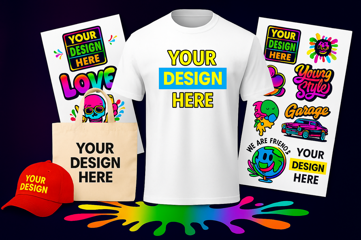 Create custom gang sheet online Tyler TX